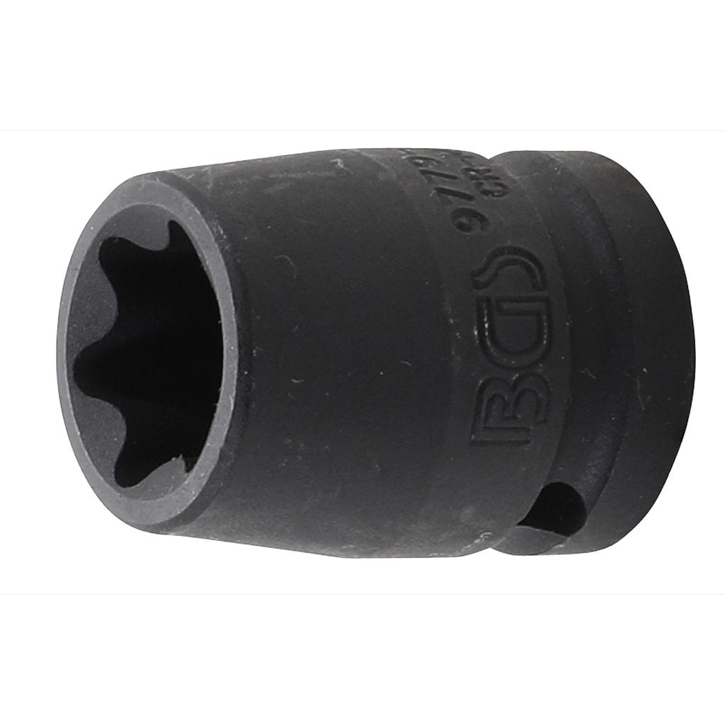 Kraft-Steckschlüssel-Einsatz E-Profil | Antrieb Innenvierkant 12,5 mm (1/2&quot;) | SW E22