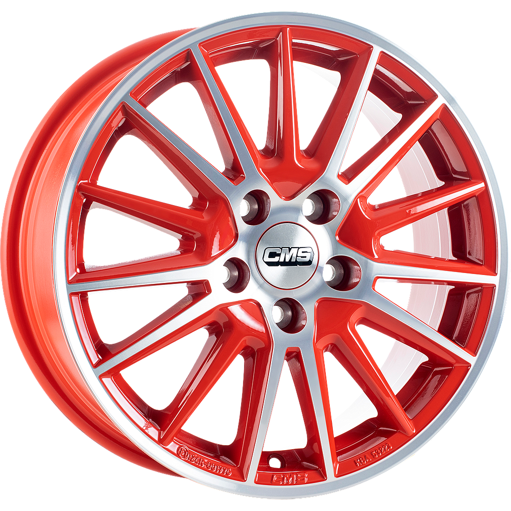 CMS C23 Diamant Rot Glanz 6.5x16 63.4 60° Kegel
