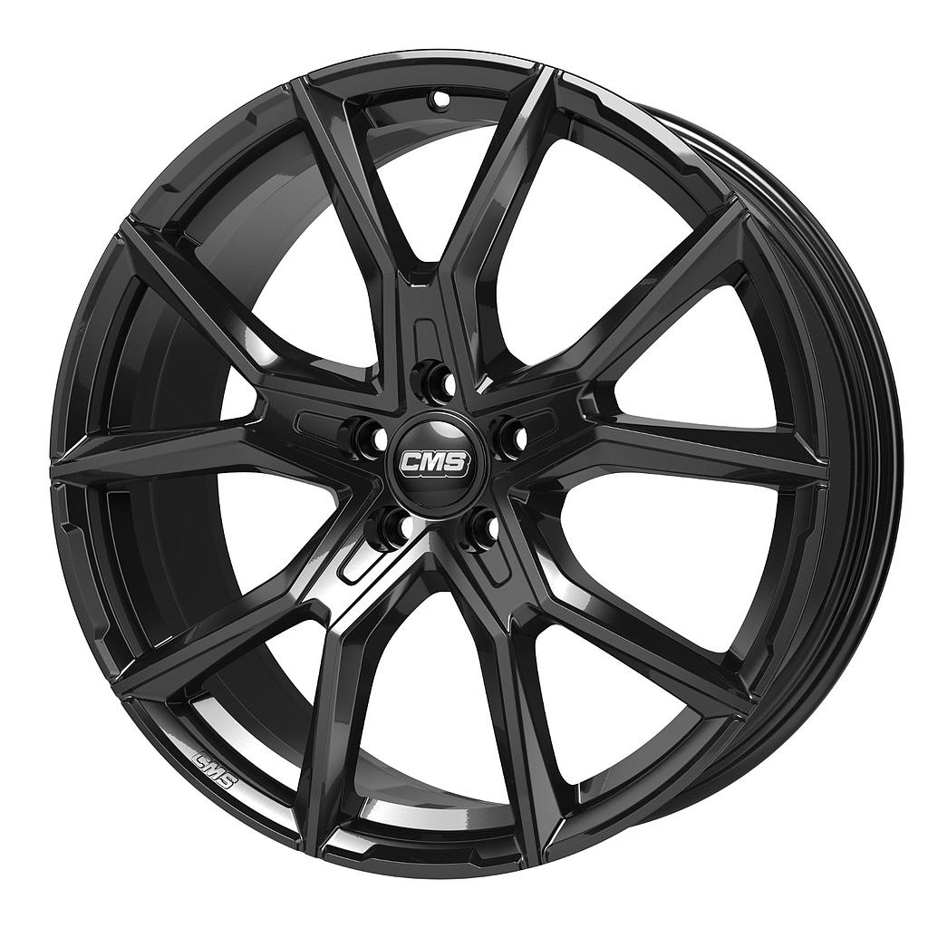 CMS C33 9x20 ET45 5x112 66,5, complete black gloss