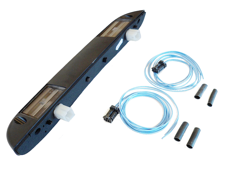 Kennzeichenbeleuchtung mit 2x Reparaturstecker, 2-adrig Renault Kangoo II ab Bj. 02/08