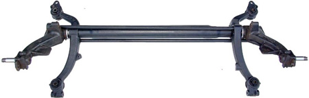Hinterachse komplett (für 206 SW/RC)