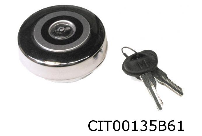 tank cap chrome+lock