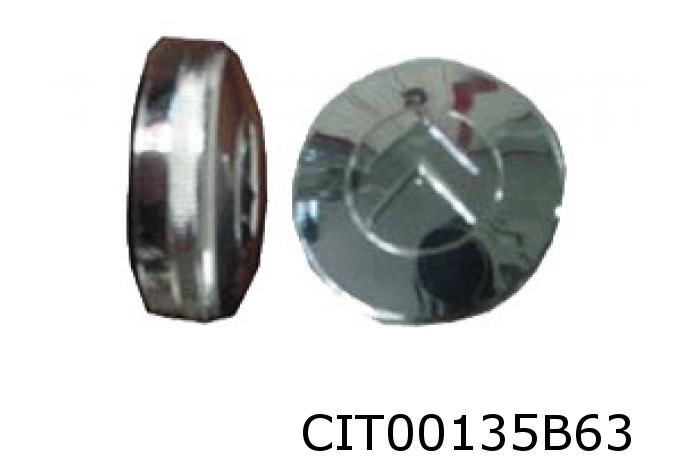 tank cap plastic chrome with logo