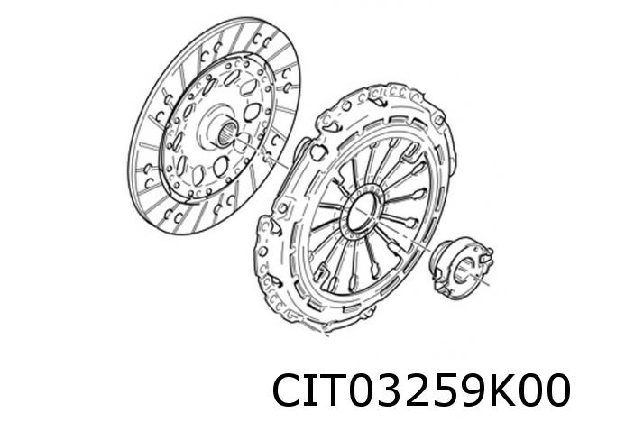 KIT FRIZ. 406 607 807 (LUK 624302000 - 600005000)