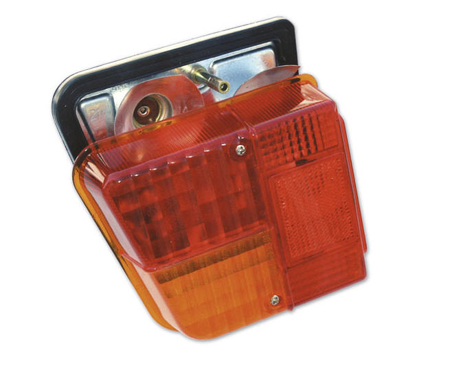 2CV rear light L complete (original)
