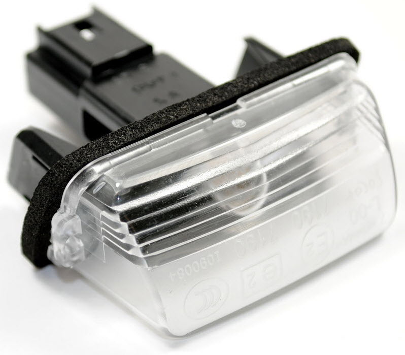 PSA kentekenplaatverlichting