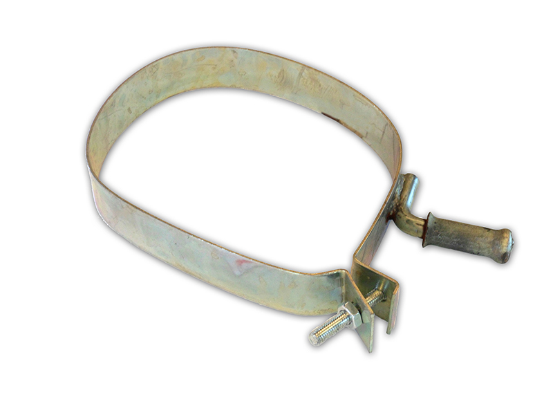 Auspuffband mit Halterungen für Endtopf C4 I-III / DS4 / 307