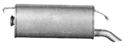 XM (2.0i/2.1D) achterdemper