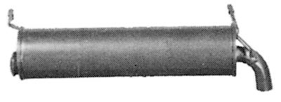Auspufftopf ZX 1,6/1,8 hinten