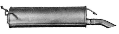 Auspufftopf Xantia (1.6i/1.8i/1.9D) hinten