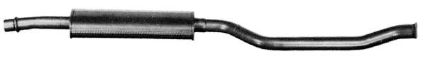 Xantia (2.0i-16V XU10J4R) tussendemper (langer)