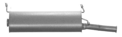 Pot echappement Xsara 1,4 00-/1,6 S16 BL arrière