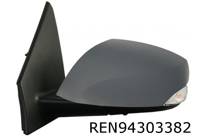 Rétroviseur compl. Laguna III droite électrique / rabattables électr. / memory / à paindre / avec clignotant