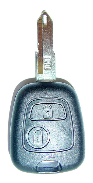 sleutelhuis: 2-knops punt met gat (Citroen)