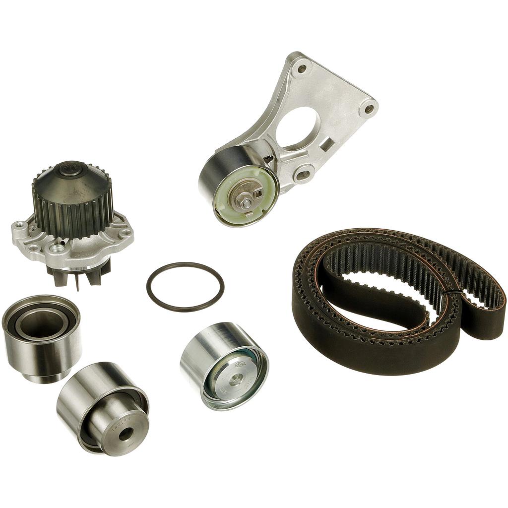 Set de poulies-tendeurs avec pompe à eau PSA 12/99- (3.0i-V6 ES9A/ES9J4/ES9J4S)