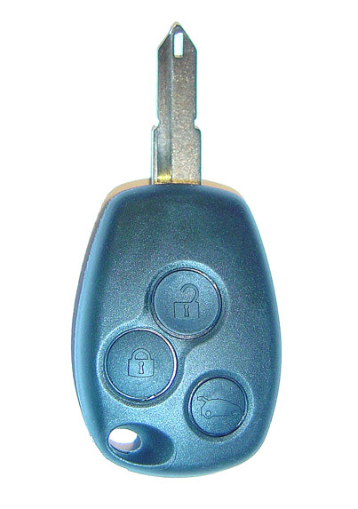 Boîtier de clé avec 3 boutons