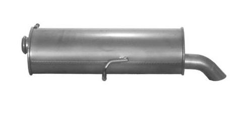 Rear exhaust Citroen C4. 2.0/16V