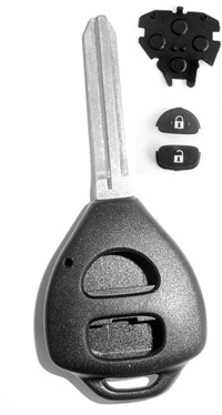 Guscio telecommando 2 tasti