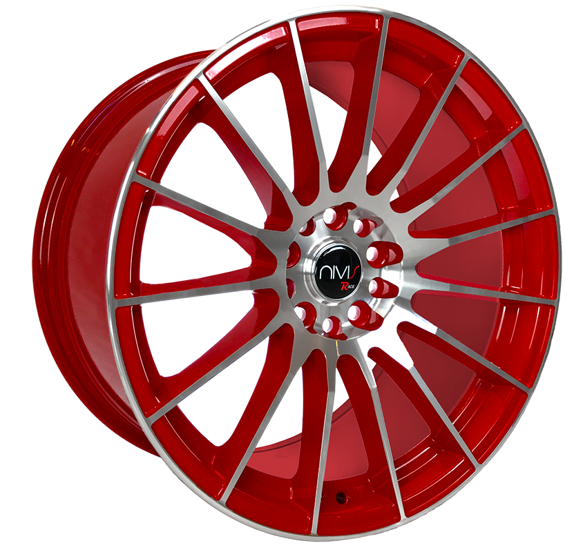 NIVIS RACE Red Gloss / Front Polished 8.5x18 65.1 60° Kegel