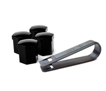 Schraubenabdeckungen-Set / SW21 / Schwarz